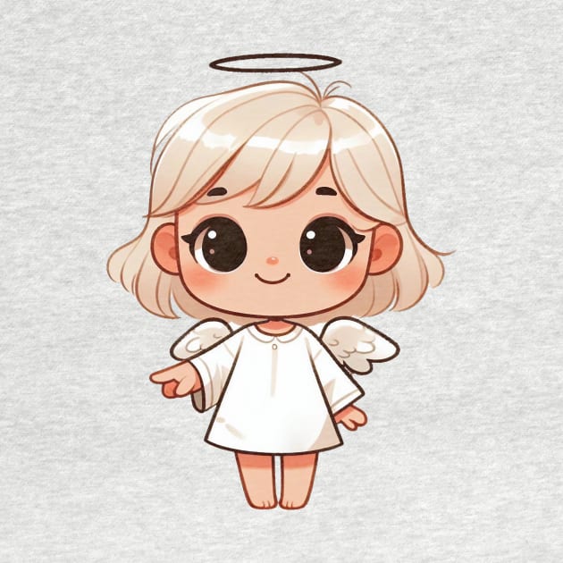 Cute Little Angel by Dmytro